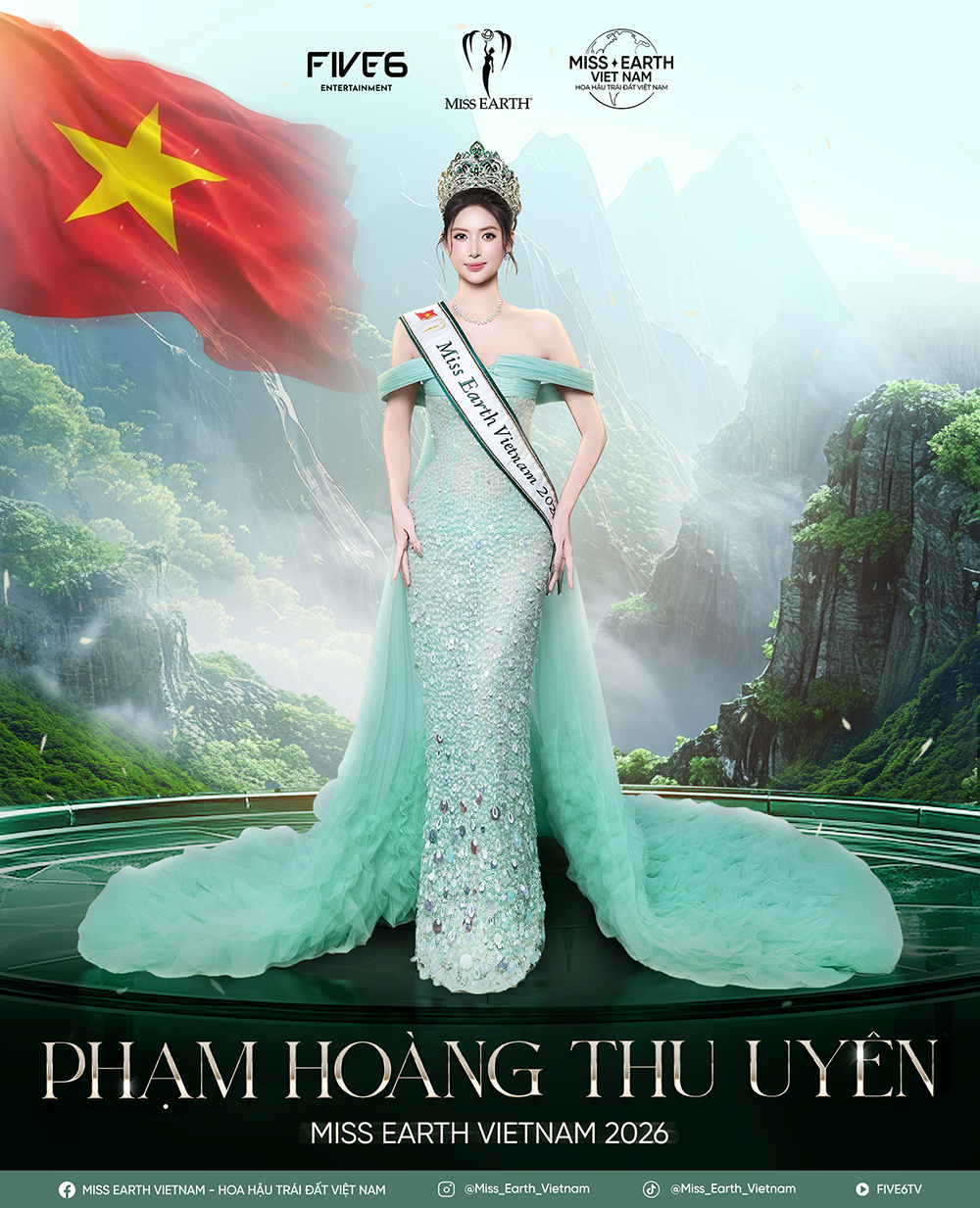 Phạm Hoàng Thu Uyên đón tuổi mới, chuẩn bị thi Miss Earth 2026 - ảnh 2