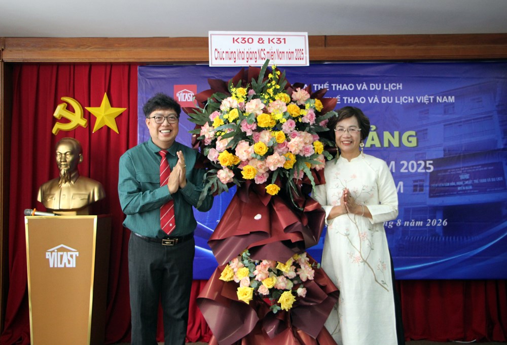 Khai giảng nghiên cứu sinh năm 2025 khu vực miền Nam - ảnh 5