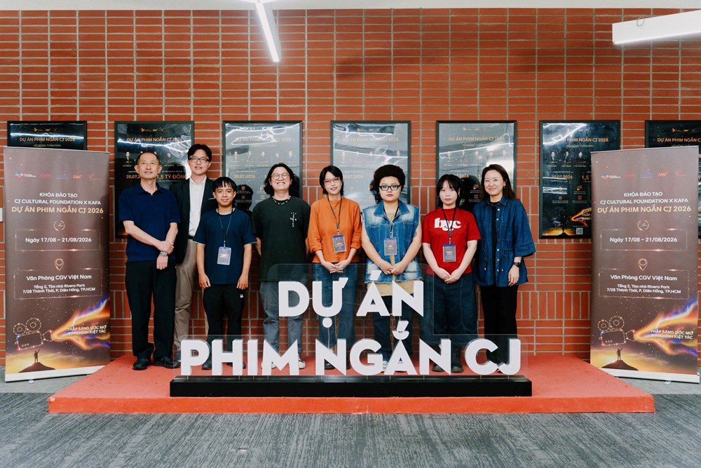 Top 5 đạo diễn phim ngắn CJ 2026 được học cùng chuyên gia Việt - Hàn - ảnh 1