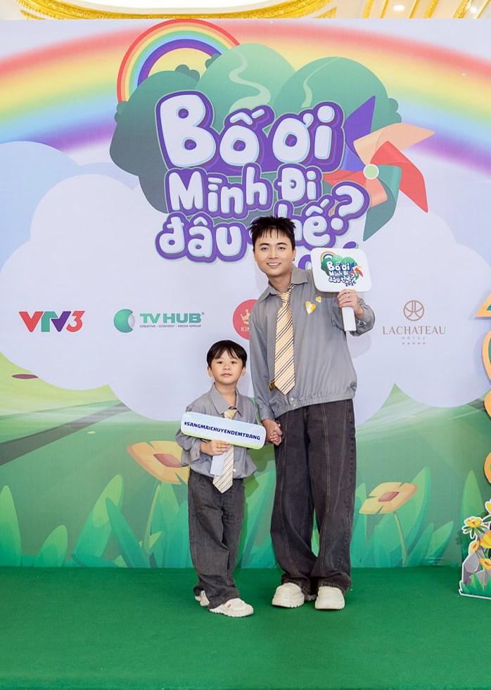 Lộ diện cặp cha con nghệ sĩ trong “Bố ơi mình đi đâu thế?” mùa 6 - ảnh 3
