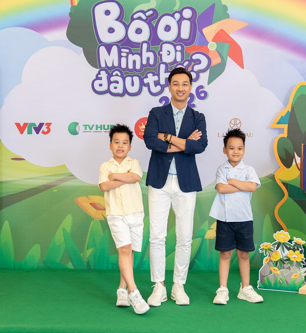 Lộ diện cặp cha con nghệ sĩ trong “Bố ơi mình đi đâu thế?” mùa 6 - ảnh 5