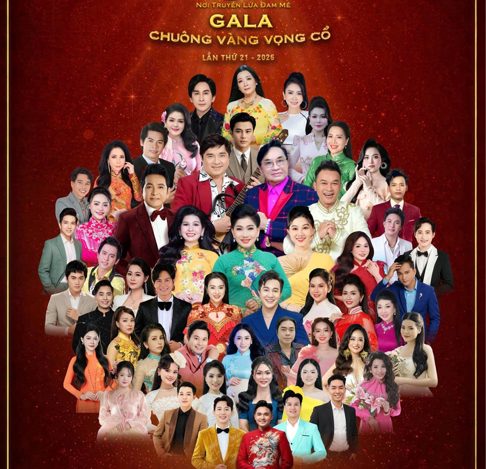 Hơn 50 nghệ sĩ cải lương hội tụ tại Gala Chuông vàng Vọng cổ 2026 - ảnh 1