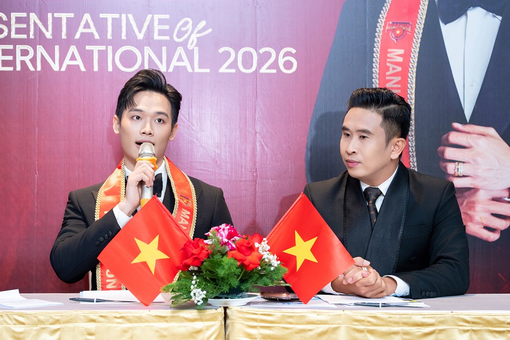 Trần Tiến Dũng đại diện Việt Nam thi Manhunt International 2026 - ảnh 1