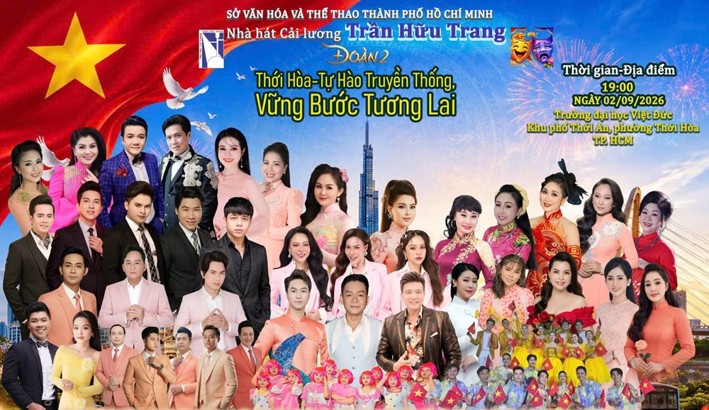 Đưa cải lương đến Trường Đại học Việt - Đức mừng Quốc khánh - ảnh 1