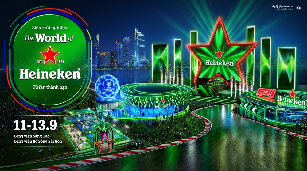 Heineken® đưa 4 lĩnh vực đam mê vào một không gian trải nghiệm tại TP.HCM - ảnh 1
