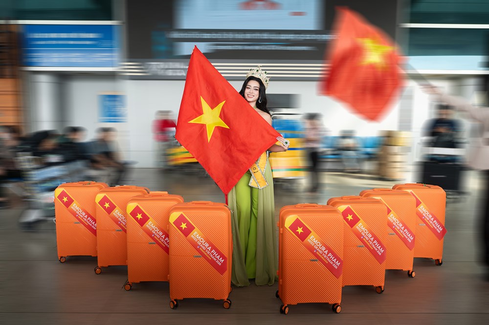 Hoa hậu Emoura Phạm dự thi Miss Grand International 2026  - ảnh 1