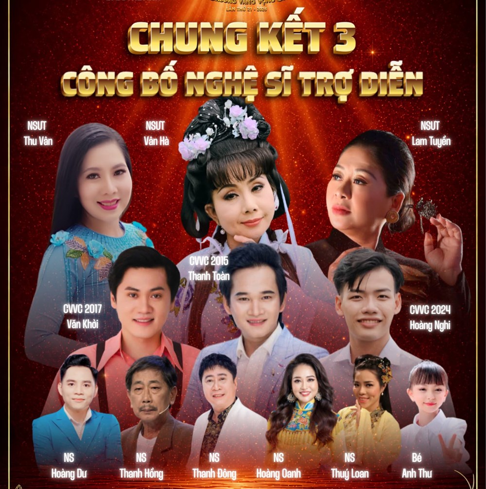 Chung kết 3 “Chuông vàng vọng cổ” 2026: Đêm thi quyết định Top 3 - ảnh 2