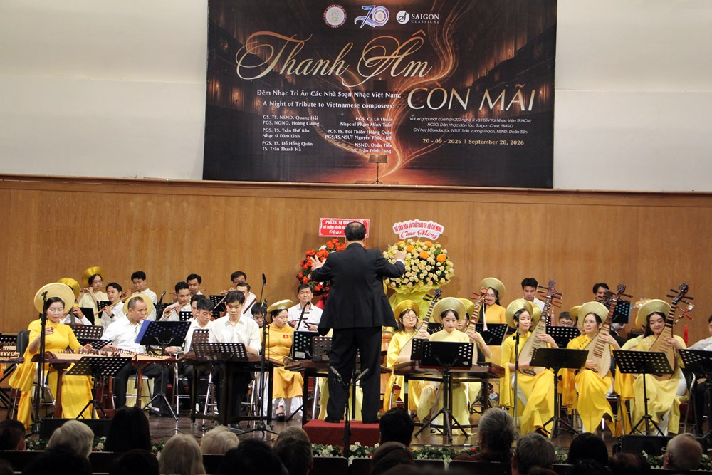 “Thanh âm còn mãi”: Đêm nhạc tri ân các nhà soạn nhạc Việt Nam - ảnh 3
