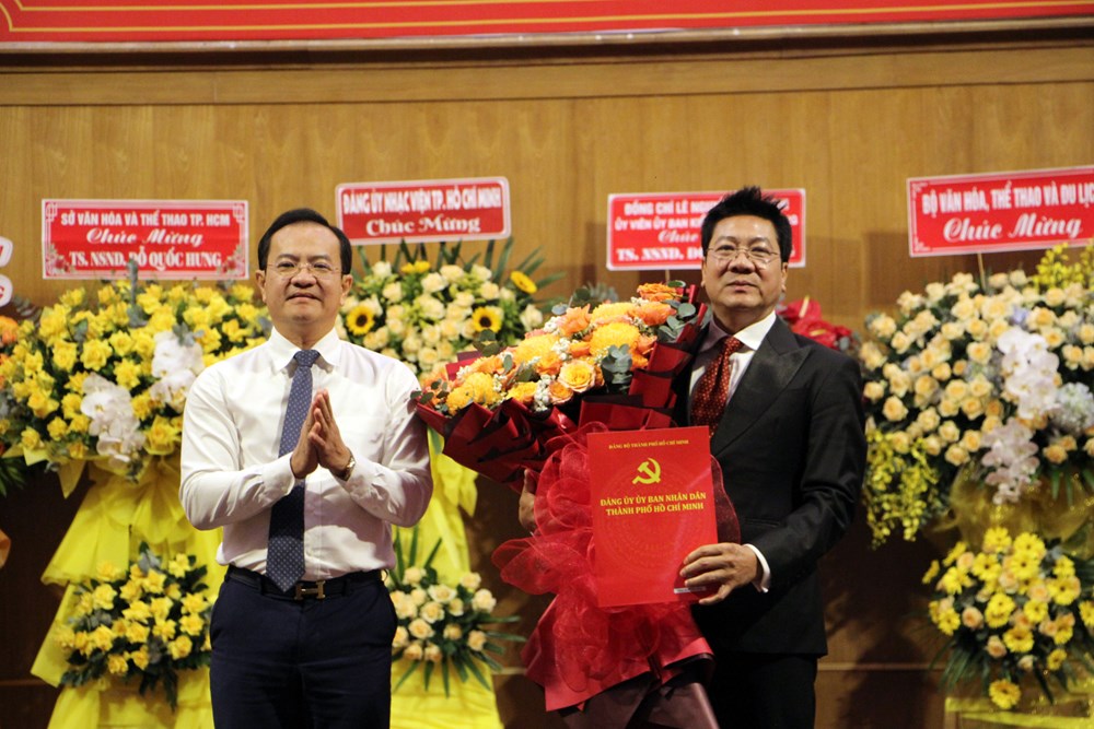 NSND Đỗ Quốc Hưng được chỉ định giữ chức Bí thư Đảng ủy Nhạc viện TP.HCM - ảnh 3