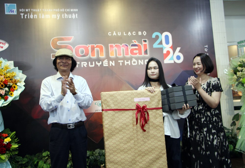 Hội Mỹ thuật TP.HCM giới thiệu hơn 90 tác phẩm sơn mài truyền thống - ảnh 2