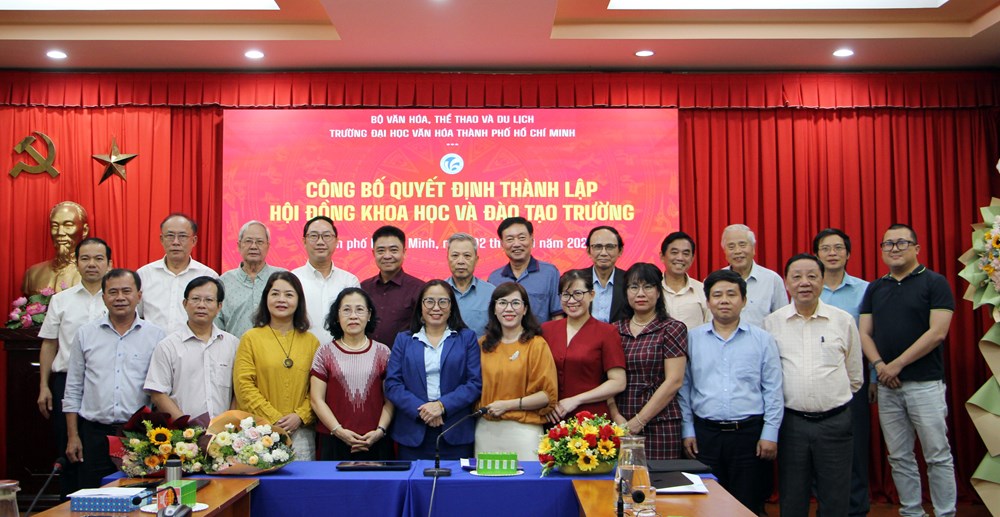 Trường ĐH Văn hóa TP.HCM ra mắt Hội đồng Khoa học và Đào tạo nhiệm kỳ mới - ảnh 3