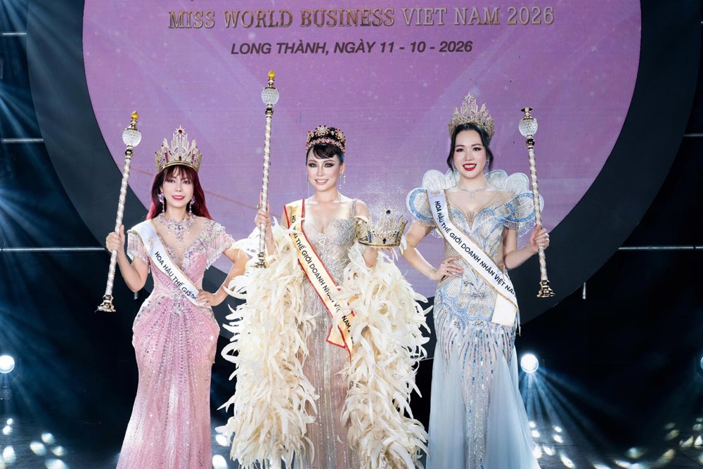 Bùi Thanh Vân đăng quang Hoa hậu Thế giới Doanh nhân Việt Nam 2026 ở tuổi 57 - ảnh 1