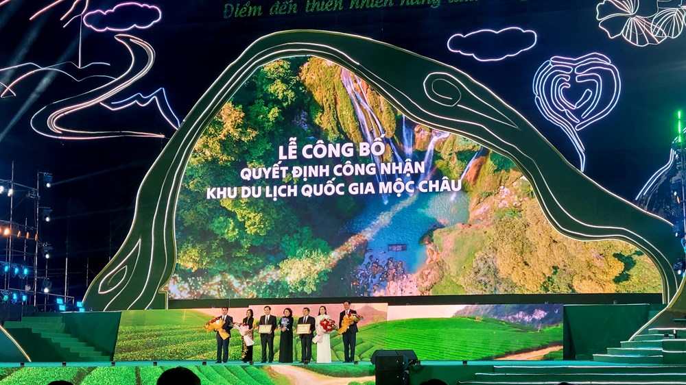 Lễ công bố Quyết định công nhận Khu du lịch quốc gia Mộc Châu - ảnh 7