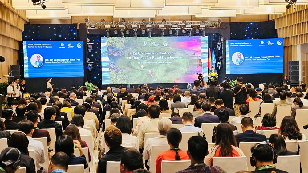 Khai mạc Hội nghị quốc tế về Du lịch nông thôn của UN Tourism - ảnh 1