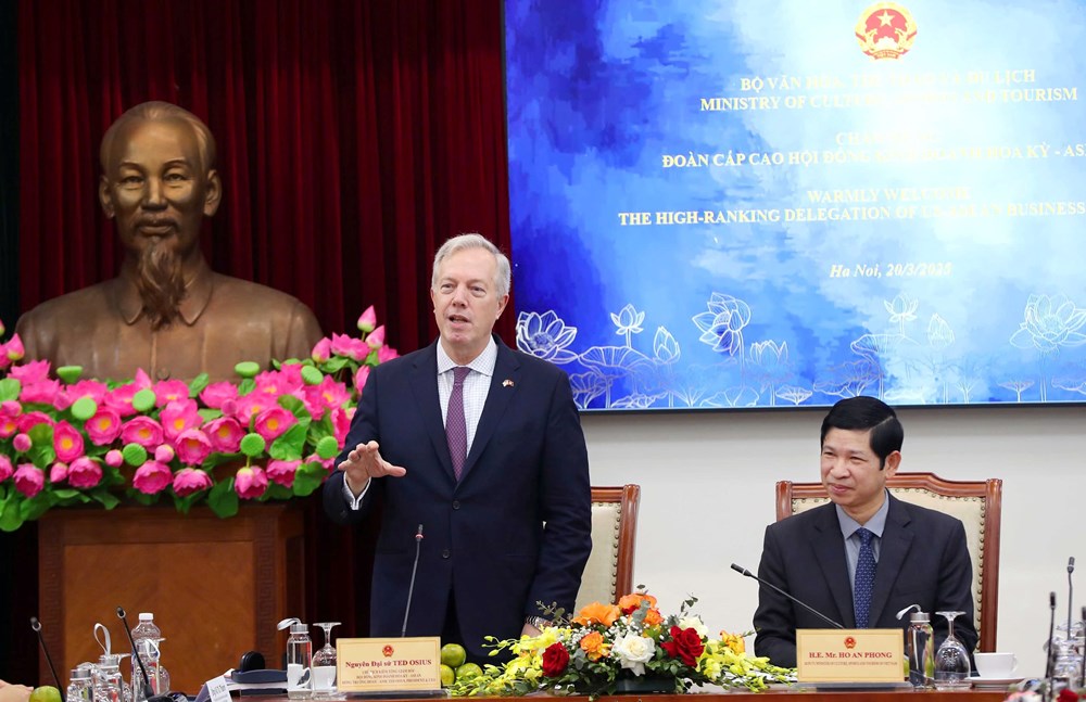 Thúc đẩy hợp tác Việt Nam - Hoa Kỳ trong lĩnh vực du lịch, công nghiệp văn hóa và công nghệ số - ảnh 2