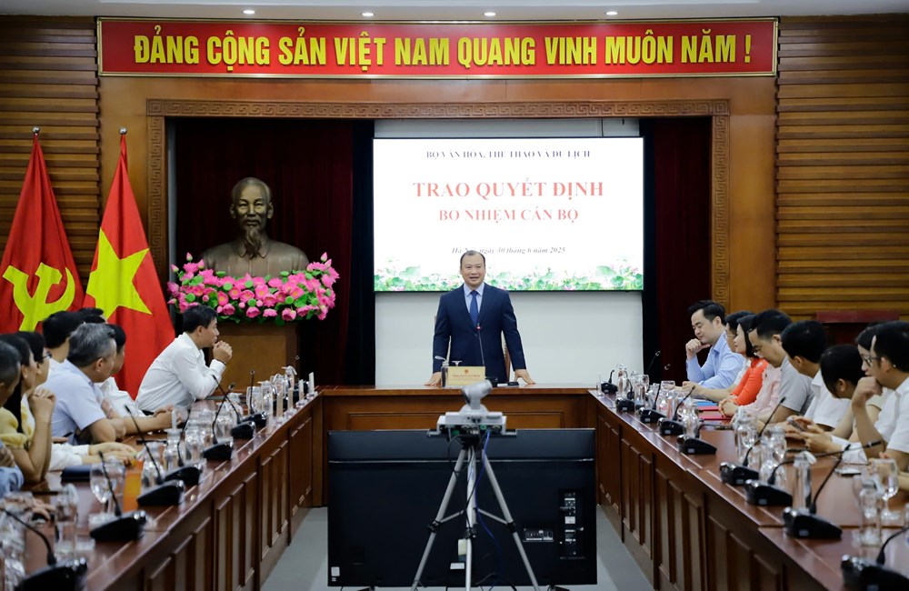 Cục Du lịch Quốc gia Việt Nam và Vụ Kế hoạch tài chính có thêm lãnh đạo - ảnh 1