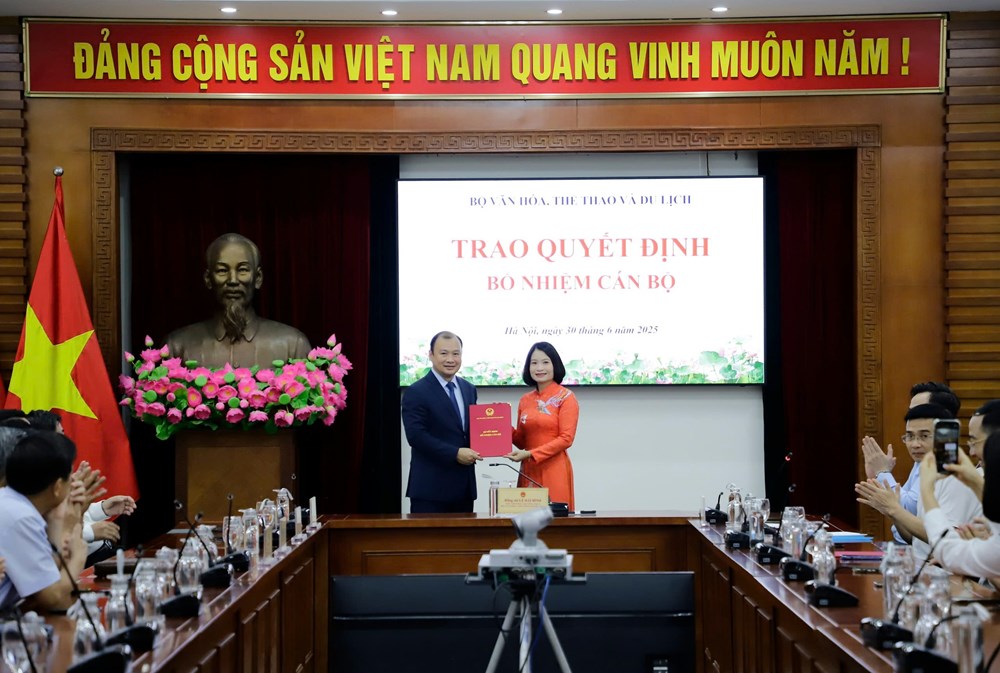Cục Du lịch Quốc gia Việt Nam và Vụ Kế hoạch tài chính có thêm lãnh đạo - ảnh 5