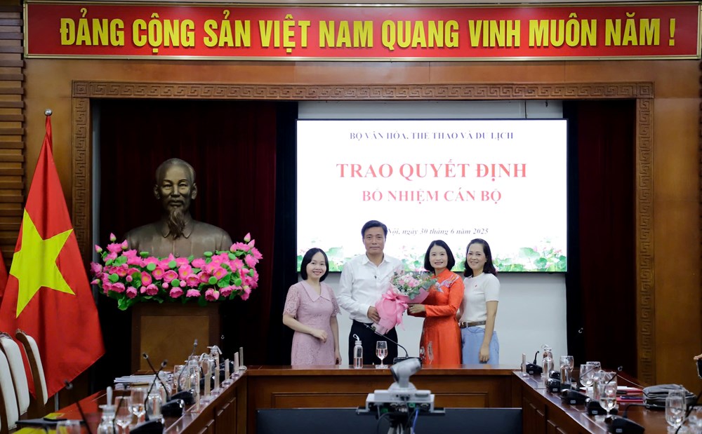 Cục Du lịch Quốc gia Việt Nam và Vụ Kế hoạch tài chính có thêm lãnh đạo - ảnh 6