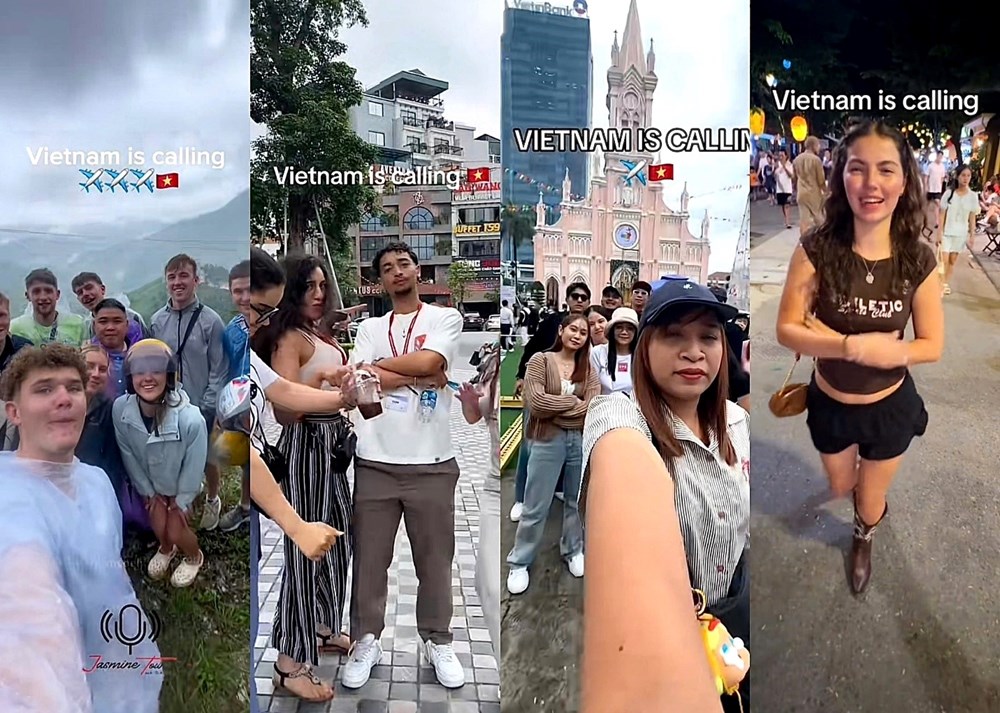 Trào lưu “Vietnam is calling” trở thành hiện tượng trên Tiktok - ảnh 1
