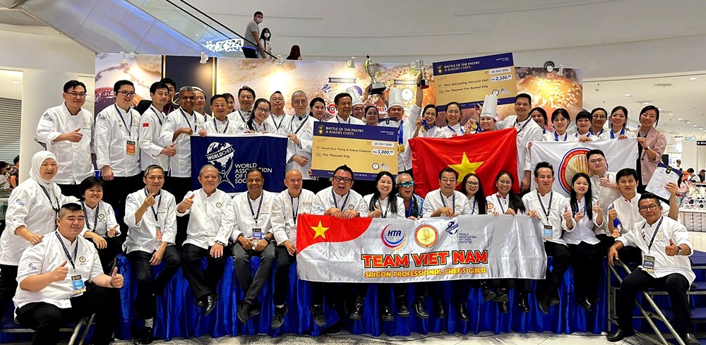 Việt Nam vô địch Cuộc thi bánh ngọt và bánh mì quốc tế 2025 - ảnh 1