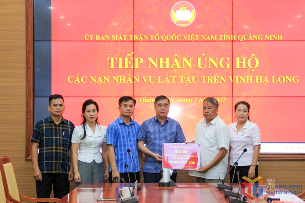 Quảng Ninh: Tiếp tục tiếp nhận tiền ủng hộ các nạn nhân vụ lật tàu - ảnh 2