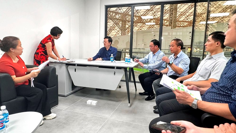 Đẩy nhanh tiến độ thi công Triển lãm, hoàn thành trước ngày 15.8 - ảnh 2