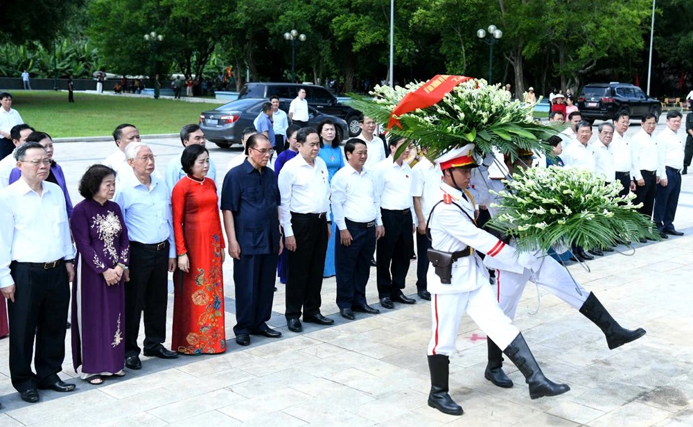 Chủ tịch Quốc hội Trần Thanh Mẫn về nguồn tại ATK Tân Trào - ảnh 2