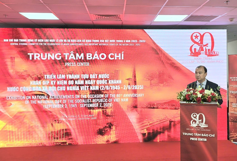 Khai trương Trung tâm Báo chí Triển lãm thành tựu đất nước - ảnh 3