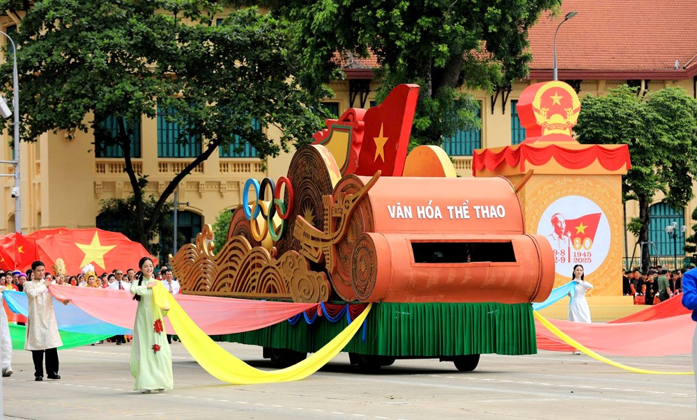 Khối Văn hoá, thể thao tươi tắn tham gia Tổng duyệt A80 - ảnh 2