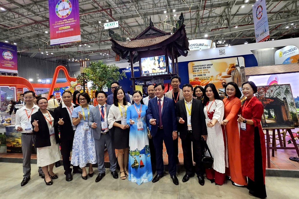 Hà Nội gây ấn tượng tại Hội chợ Du lịch Quốc tế TP.HCM 2025 - ảnh 2