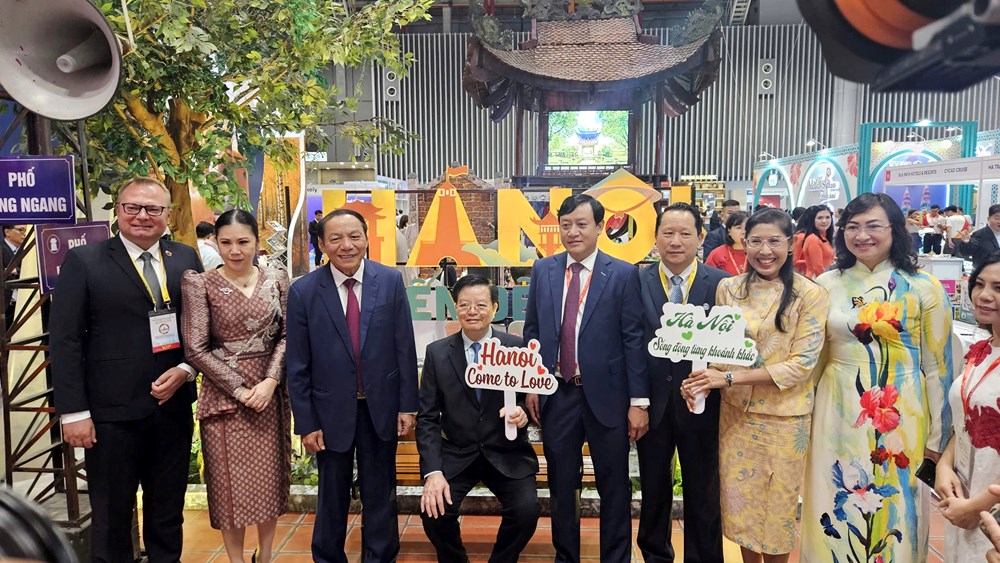 Hà Nội gây ấn tượng tại Hội chợ Du lịch Quốc tế TP.HCM 2025 - ảnh 1