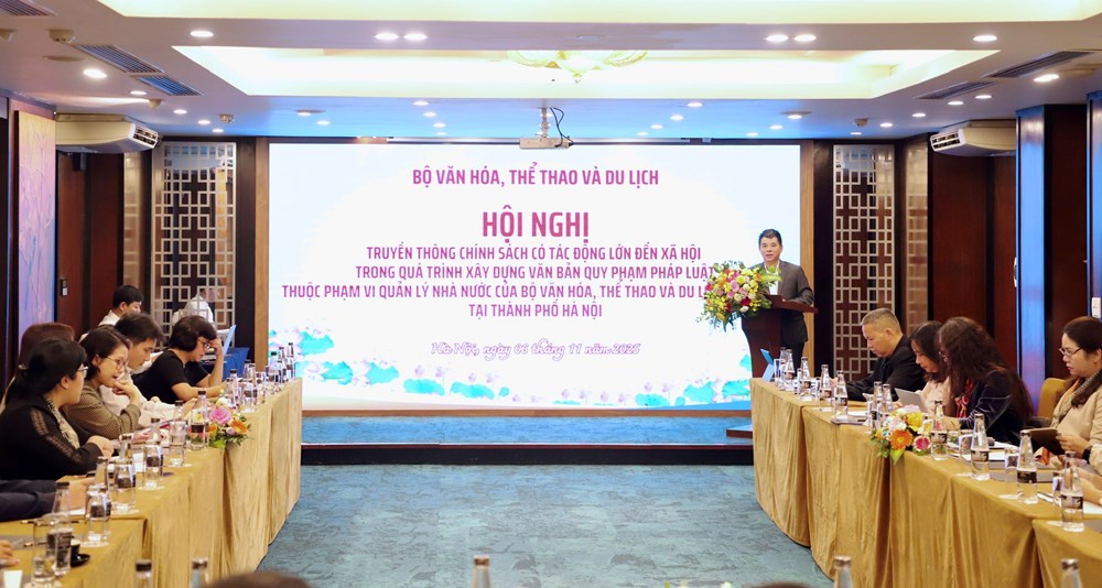 Bộ VHTTDL truyền thông chính sách có tác động lớn đến xã hội năm 2025 - ảnh 1