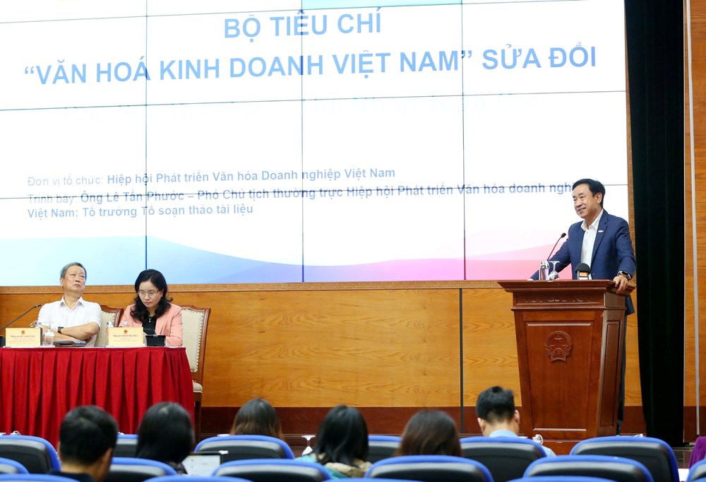 Sẽ công bố Bộ Giá trị Văn hoá kinh doanh Việt Nam - ảnh 5