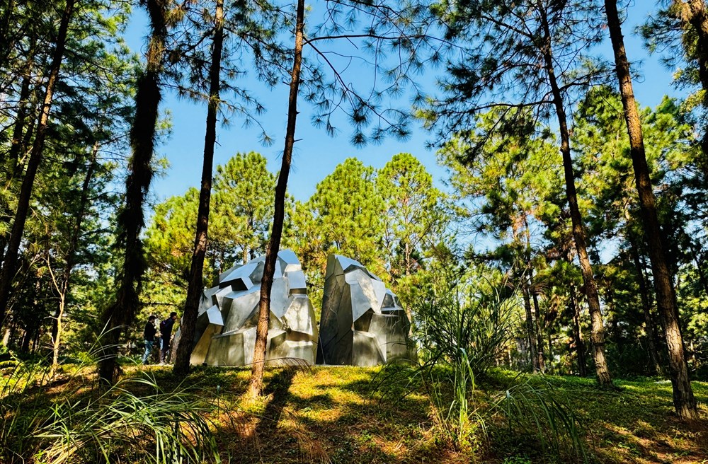 Đối thoại với nghệ thuật giữa thiên nhiên - ảnh 2