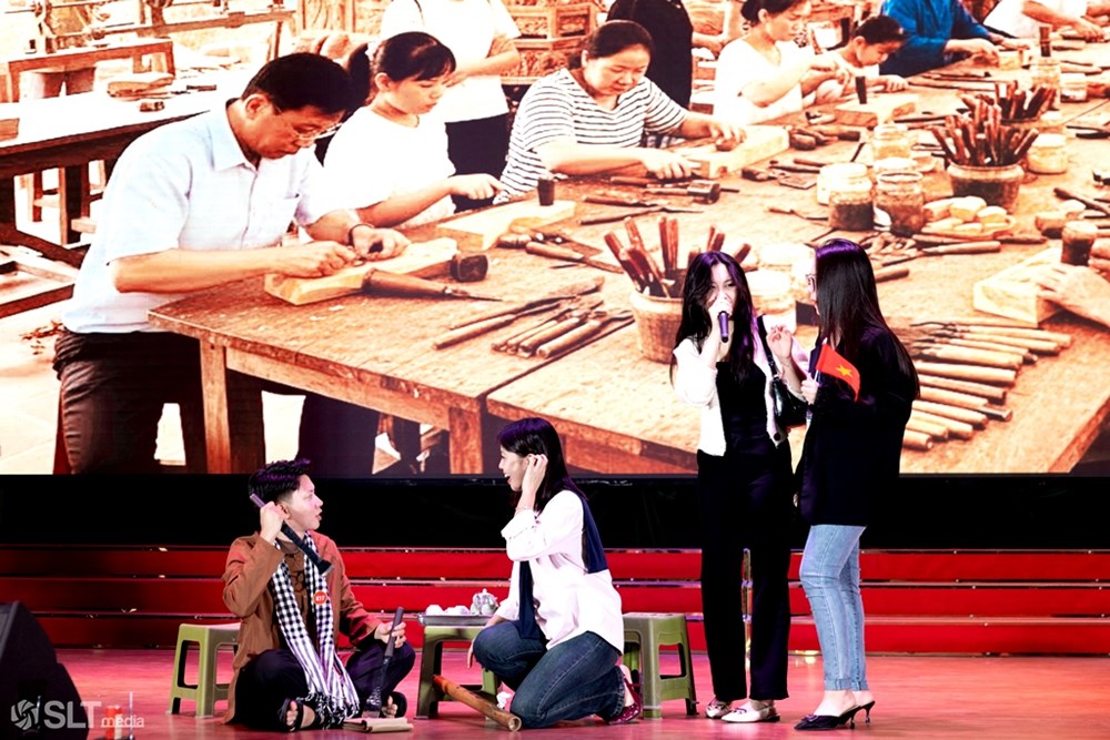 Sinh viên đưa văn hóa truyền thống bước vào tương lai du lịch xanh - ảnh 2