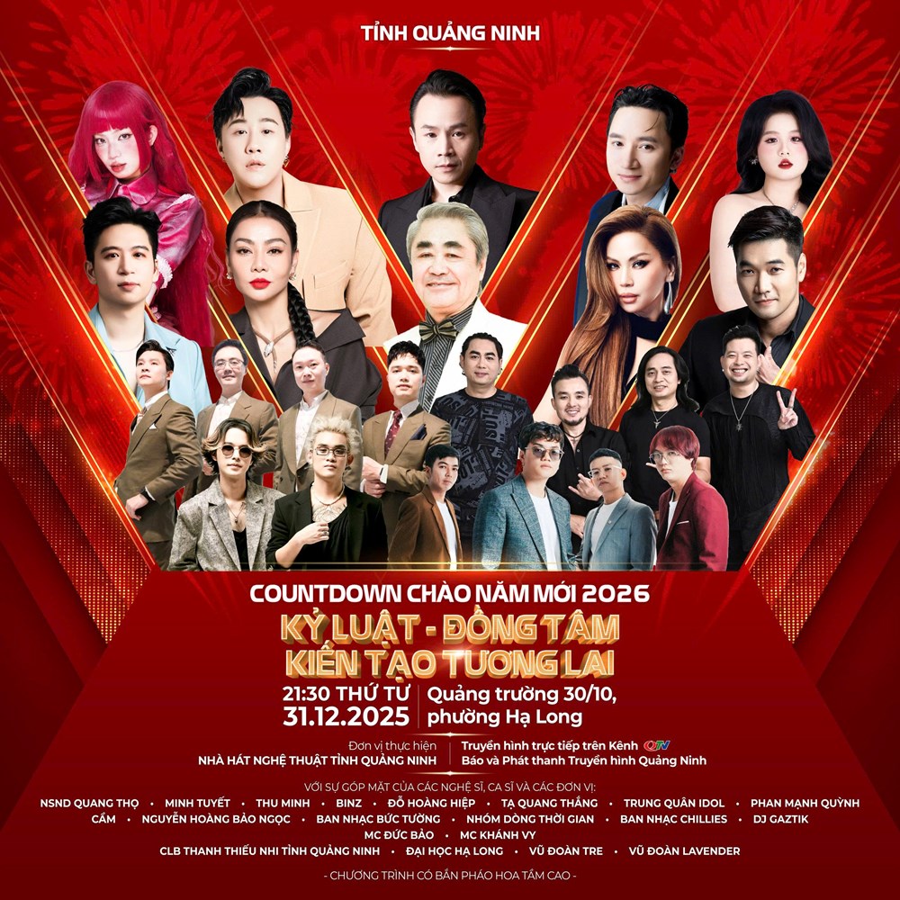 Quảng Ninh tổ chức chương trình nghệ thuật Chào năm mới 2026 - ảnh 2