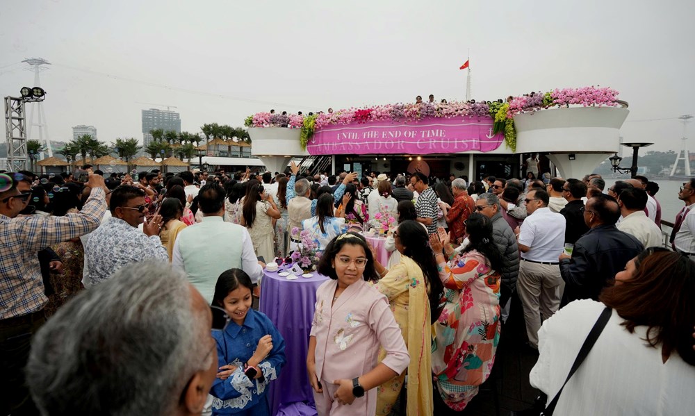 Đám cưới triệu đô của tỉ phú Ấn Độ giữa kì quan ở Quảng Ninh - ảnh 4