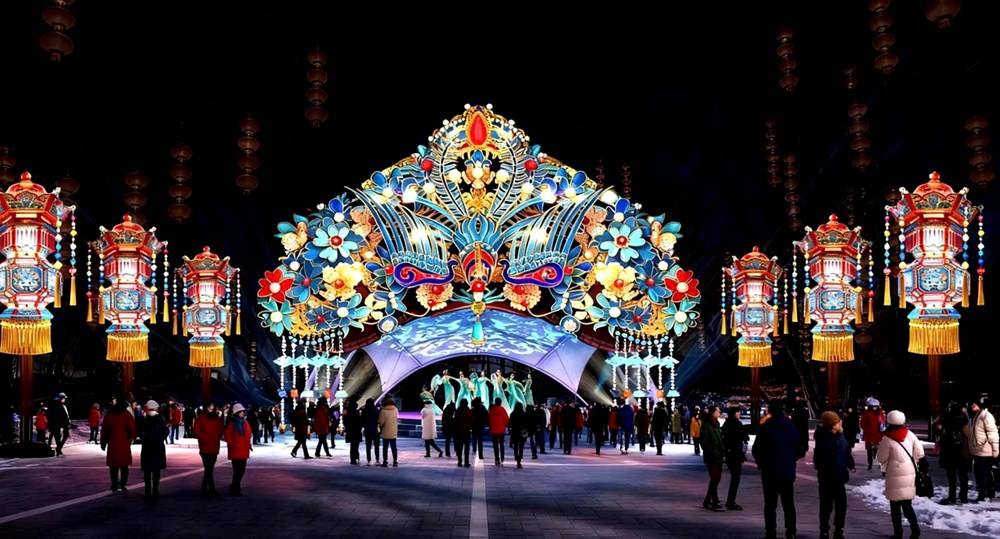 Không gian di sản bừng sáng tại Công viên Viên Minh Nguyên - ảnh 5