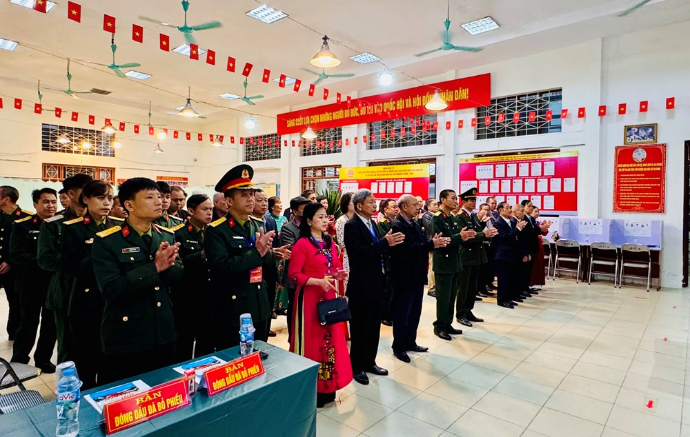 Náo nức ngày hội non sông tại xã An Khánh, Hà Nội - ảnh 2