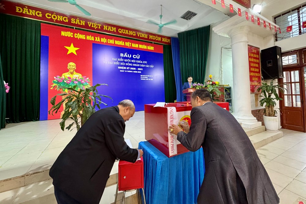 Náo nức ngày hội non sông tại xã An Khánh, Hà Nội - ảnh 4