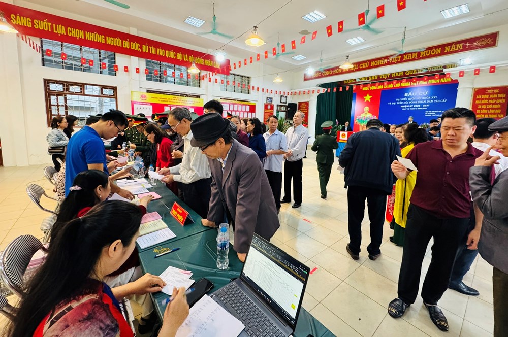 Náo nức ngày hội non sông tại xã An Khánh, Hà Nội - ảnh 11