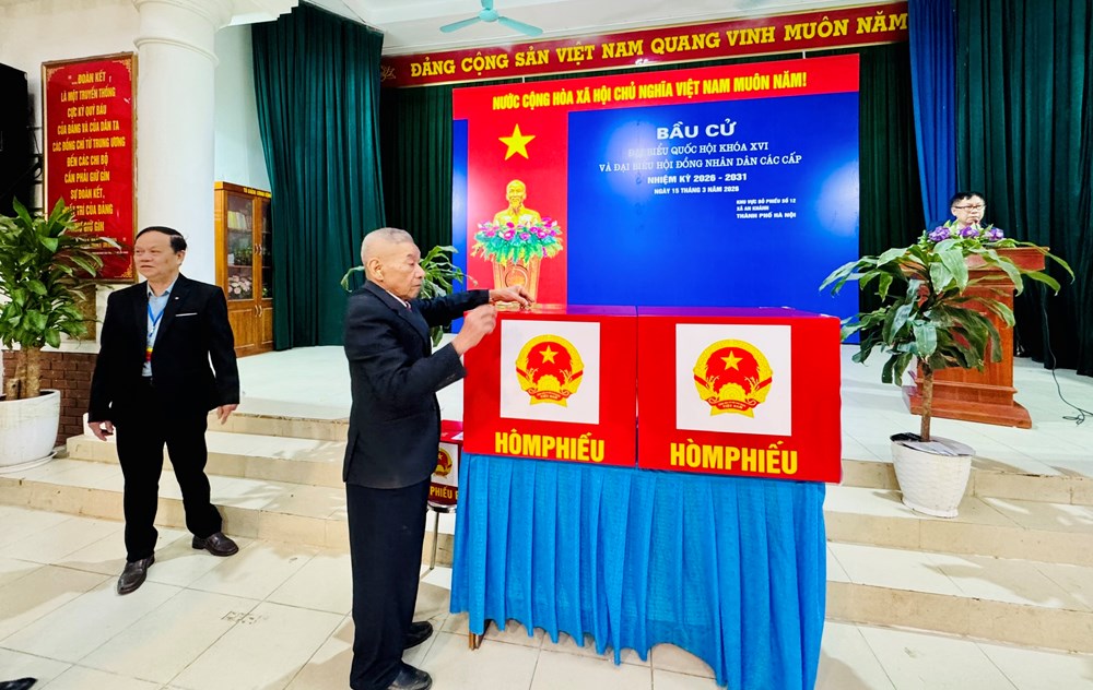 Náo nức ngày hội non sông tại xã An Khánh, Hà Nội - ảnh 8