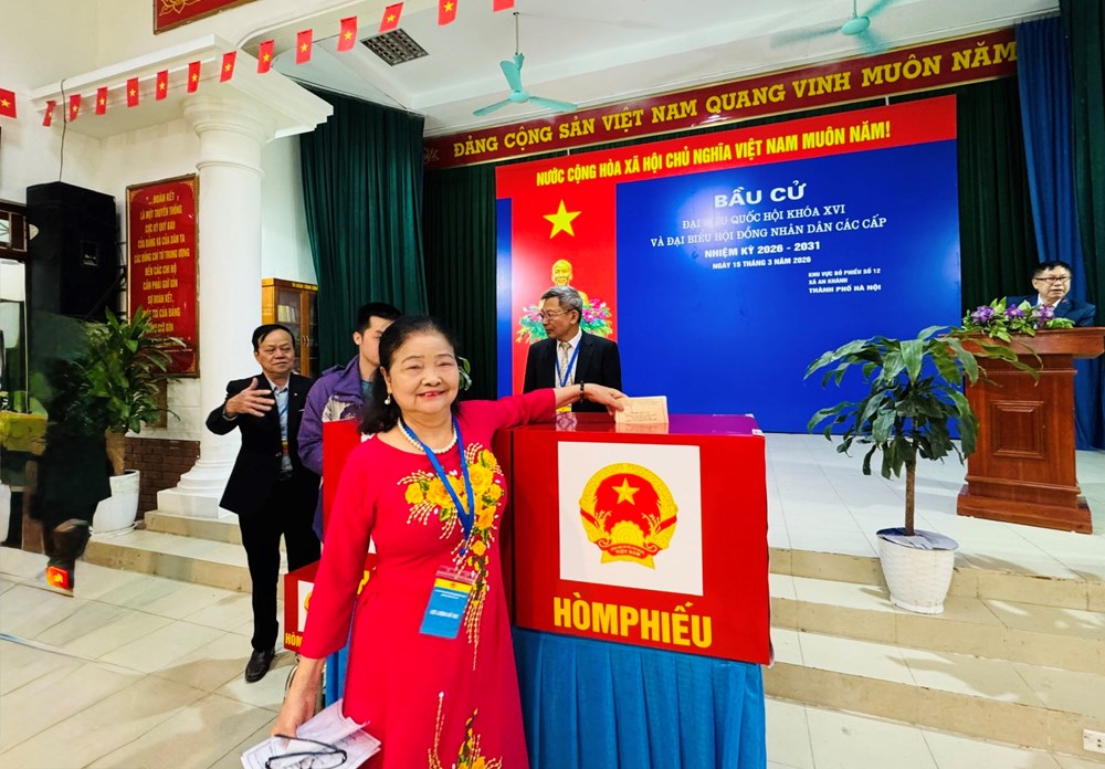 Náo nức ngày hội non sông tại xã An Khánh, Hà Nội - ảnh 9