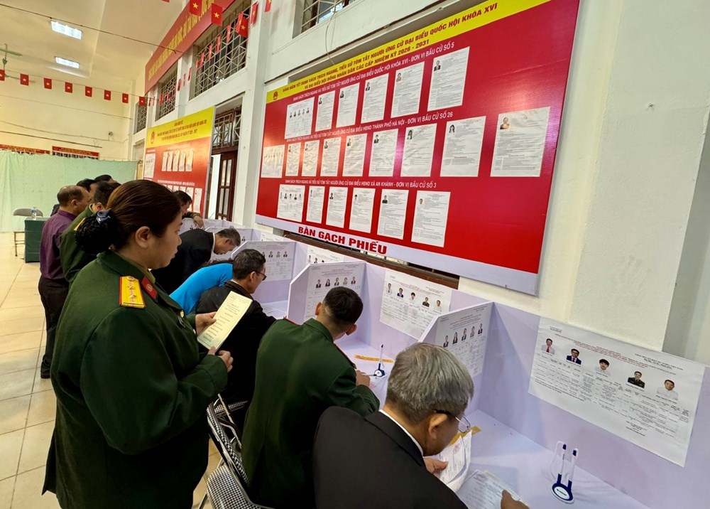 Náo nức ngày hội non sông tại xã An Khánh, Hà Nội - ảnh 6