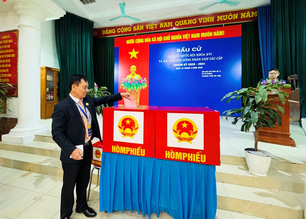 Náo nức ngày hội non sông tại xã An Khánh, Hà Nội - ảnh 7