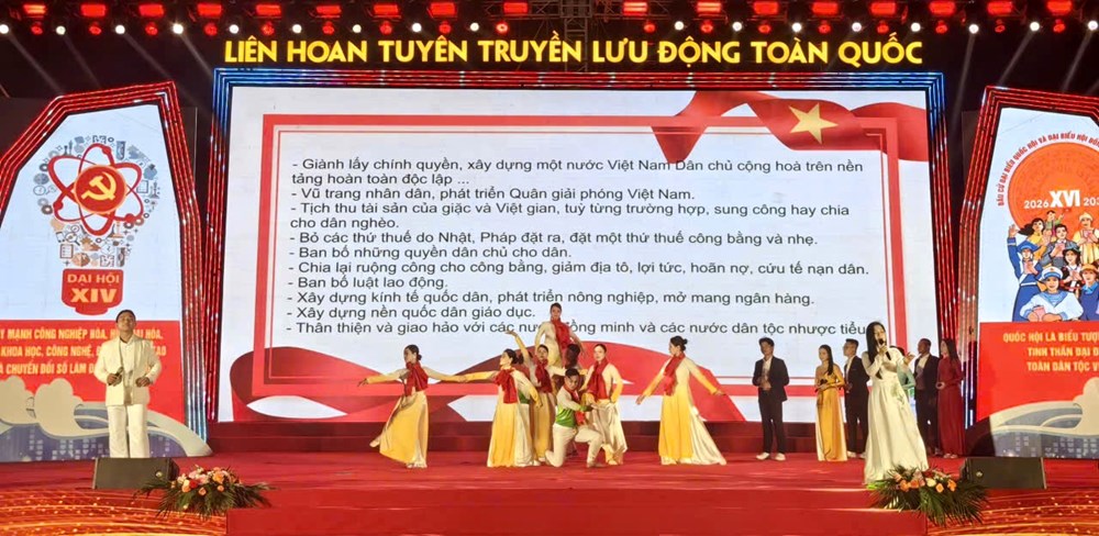 Liên hoan Tuyên truyền lưu động toàn quốc: Tuyên truyền cơ sở - “mạch dẫn” niềm tin - ảnh 11