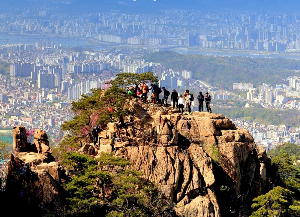 Giới trẻ Hàn Quốc rồng rắn lên núi cầu may sau câu nói của thầy phong thuỷ - ảnh 1