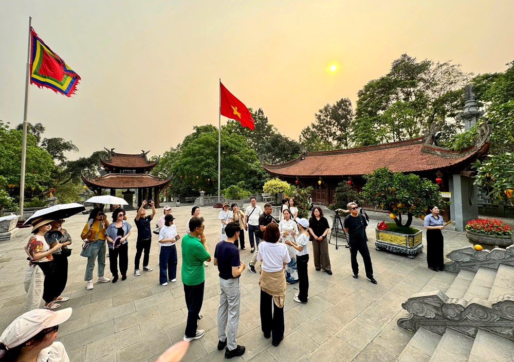 Đoàn lữ hành quốc tế khảo sát tại Phú Thọ - ảnh 9