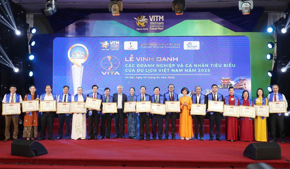 Hiệp hội Du lịch Việt Nam vinh danh 221 tập thể, cá nhân tiêu biểu năm 2025 - ảnh 3