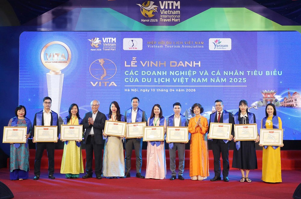 Hiệp hội Du lịch Việt Nam vinh danh 221 tập thể, cá nhân tiêu biểu năm 2025 - ảnh 6